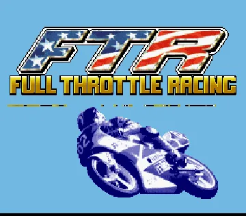 Full Throttle - All-American Racing (Europe) screen shot title